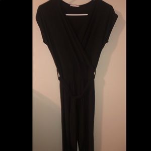 V-neck jumpsuit